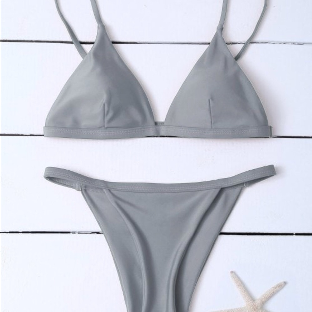 Cheeky Gray Bikini